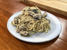 Creamy 'Shrooms Pasta