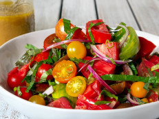 Tuscan Tomato Bread Salad Recipe Ina Garten Food Network