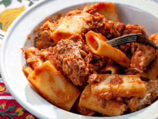 Rigatoni All Amatriciana All Early Recipe Food Network