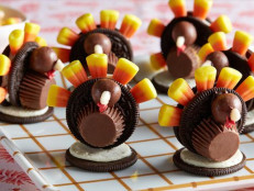 No-Bake Chocolate Cookie Turkeys