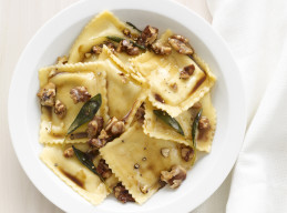 Ravioli with Sage-Walnut Butter