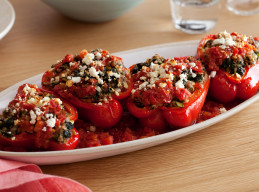 Greek-Style Stuffed Peppers