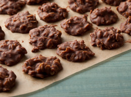 Peanut Butter-Chocolate No-Bake Cookies