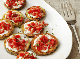 Eggplant Ricotta Bites