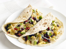 Egg and Hash Brown Burritos or Tacos