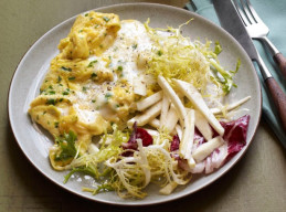 Soft Scrambled Eggs With Brie