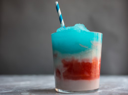 Fireworks Red, White and Blue Daiquiris