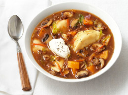 Pierogi and Squash Stew