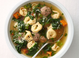 Meatball-Tortellini Soup