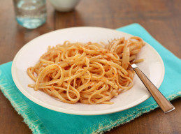Pantry Pasta with Romesco Sauce