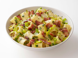 Pasta with Bacon and Leeks