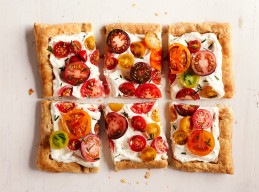 Puff Pastry Heirloom Tomato Tart