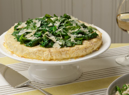 Slow-Cooker Ham, Cheese and Spinach Crustless Quiche