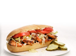 Blackened Shrimp Po'Boys