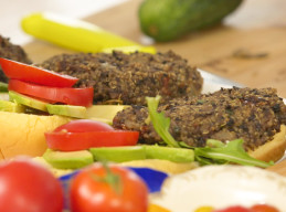 Black Bean and Quinoa Falafel