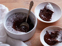 Giant Chocolate Lava Cake