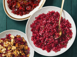 Cranberry-Coconut Relish with Greek Yogurt