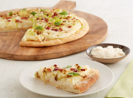 Leftover Mashed Potato Pizza