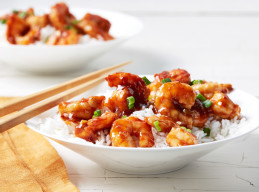 Sweet and Sour Glazed Shrimp