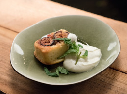 Fig Cakes with Sweet Ricotta