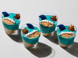 Shark Sighting Pudding Cups
