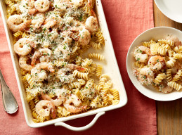 Alfredo Shrimp Scampi Dump Dinner