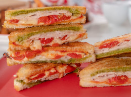 Turkey Parmesan Panini