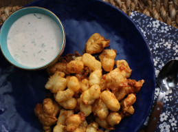 Beer-Battered Cheese Curds with Homemade Ranch