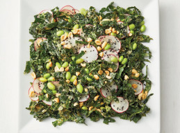 Kale Salad with Peanut Dressing