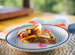 Bulgogi-Inspired Beef Quesadillas
