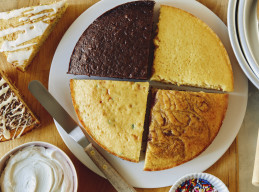 Do-It-All Cake Batter with Vanilla Frosting