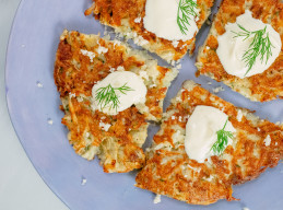 Crispy Potato Horseradish Cakes