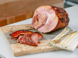 Habanero Bourbon Glazed Ham