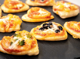 Heart Pizzettes