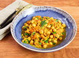 Shortcut Chhole (Chickpea and Tomato Stew)
