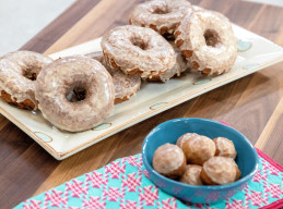 Irish Coffee Cake Doughnuts 