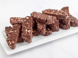 Triple Chocolate Almond Biscotti