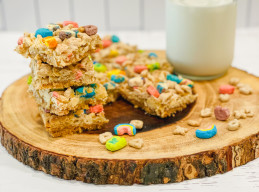 Magical Lucky Charms Bars