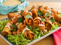Sweet Potato Taquitos