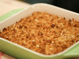 Rhubarb Crisp