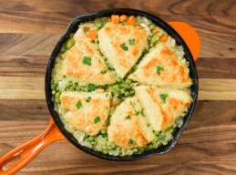 Weeknight Chicken and Biscuit Stew