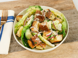 Garlic Bread Panzanella Salad