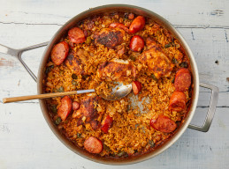 Weeknight Chicken and Andouille Jambalaya