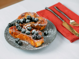 Cherries Jubilee French Toast 