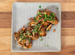 Warm Wild Mushrooms