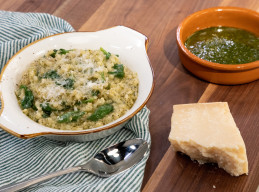 Baked Cauliflower and Rice Risotto