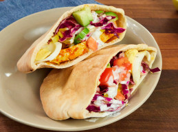 Spiced Turkey Sabich 