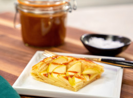 Easy Salted Caramel Apple Tart