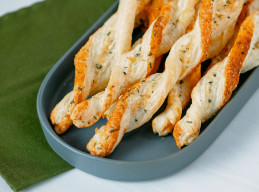 Rosemary-Parmesan Cheese Straws 