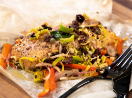 Salmon en Papillote 